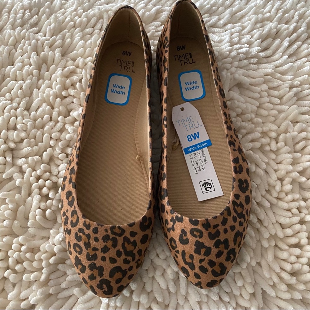 Time and Tru Leopard Flats